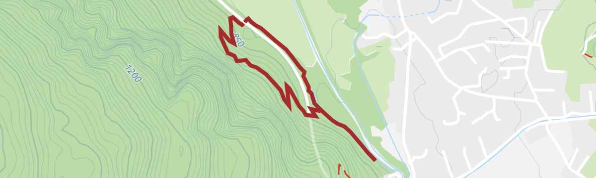 Route map: Alpenrosensteig Nassereith